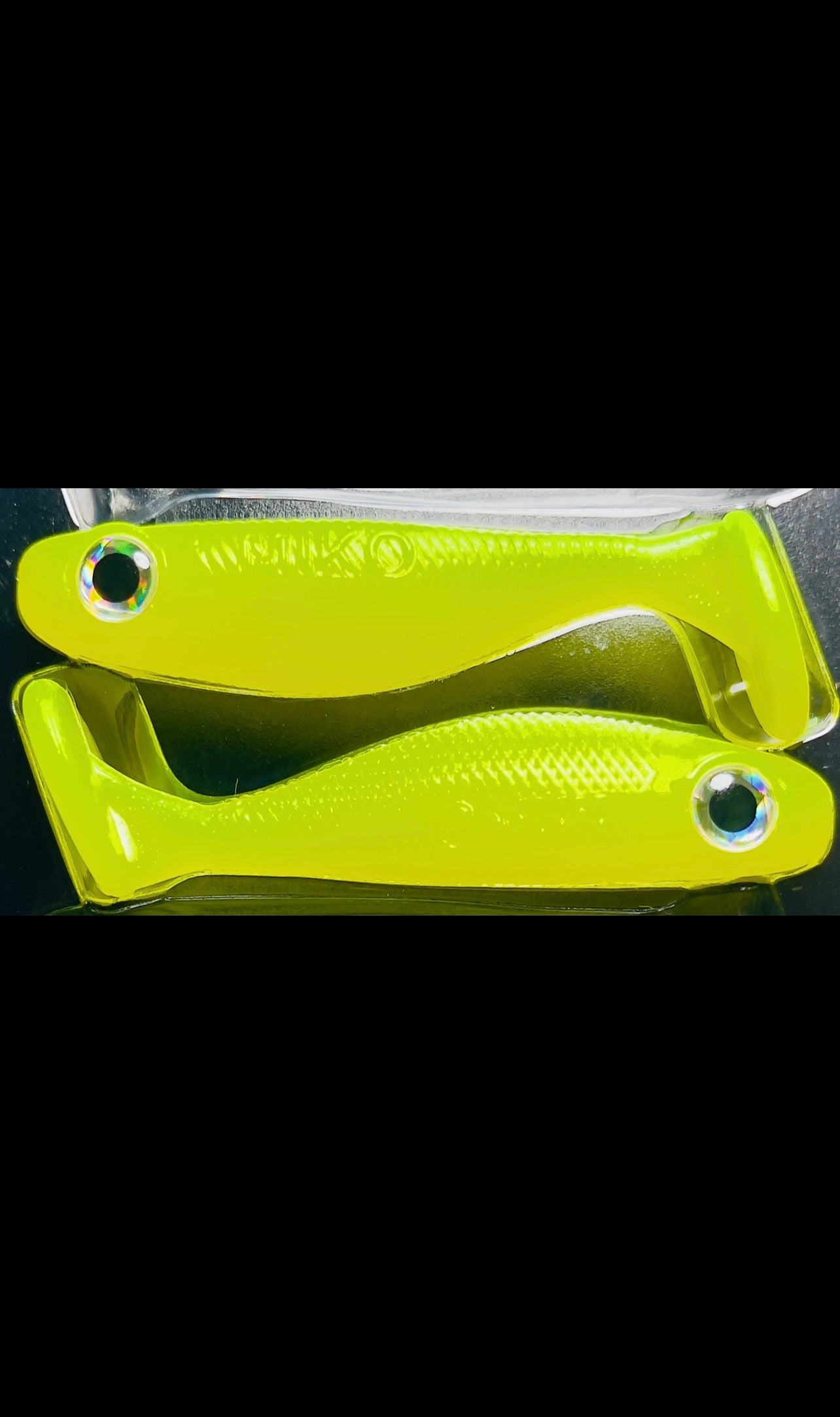 2.5” Chartreuse - Saltwater